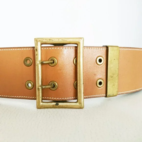 Hermes Stunning Wide Belt Hermès Black Extra Wide Kelly Belt - Ann main image 4